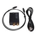 Hi-Fi Digital Fiber Coaxial to Analog Audio Converter Decoding D/A Converter for Superior Sound Quality.