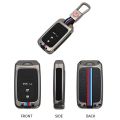 Toyota Corolla Grande zinc Alloy metal key Fob remote cover with key chain. 
