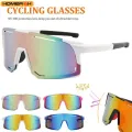 New Bicycle Sunglasses UV Protective Windshield Glass Men's and Women's Wear Lenses Road Cycling Sports Glasses Outdoor Glasses. 