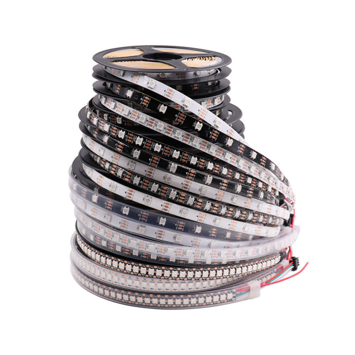 WS2812%20WS2812B%205050%20RGB-IC%20Smart%20LED%20Strip%20Individually%20Addressable%20IC%2030/60%20Pixels%20dc%205V%20SMD%20Tape%20Light%20Dream%20Color%20IP30/65/67%20-%20Image%207