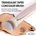 MAANGE Under Eye Concealer Makeup Brush Triangle Foundation Brush for Liquid Cream Blending Concealing Cosmetic Makeup Tools. 
