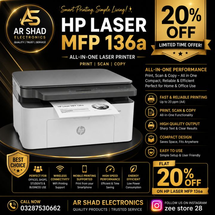 HP%20Laser%20MFP%20136a%20All-in-One%20Printer%20%E2%80%93%20Print,%20Scan%20&%20Copy%20with%20fast%20laser%20performance.%20Compact%20design,%20sharp%20black%20&%20white%20prints,%20ideal%20for%20office,%20shop%20&%20student%20use.%20Reliable%20daily%20printing%20solution%20with%20easy%20USB%20connectivity.%2020%25%20OFF%20-%20Image%202