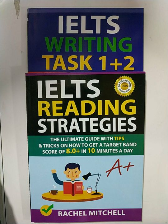 IELTS Writing Task 1+2 & IELTS Reading Strategies (2 Book Set) By Rachel Mitchell
