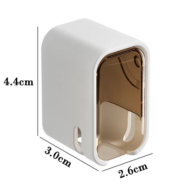 2/3/4PCS%20Wall%20Mounted%20Toothbrush%20Holder%20Dustproof%20Toothbrush%20Storage%20Box%20With%20Cover%20Electric%20Toothbrush%20Storage%20Rack%20Organizers%20-%20Image%207