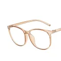 Transparent Computer Glasses Frame Women Men Anti Blue Light Round Glasses Blackout Glasses Optical Glasses Lenses. 
