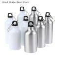 1Pc Aluminum Outdoor Bike Sports Travel Running Camping Water Bottle Drinking Kettle Drinking Cup Leakproof Water Jug. 