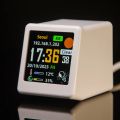 GeekMagic Ultra Smart WiFi Weather Forecast Station Bed Clock for Desktop Decoration, Photo Album with Gif Animation. 