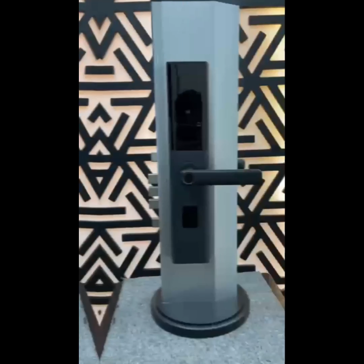 Smart Door Lock Zymak NX700F Tuya Wifi Smart Life Smart Home Security Fingerprint Door Lock With Fingerprint Digital PIN Card App Key