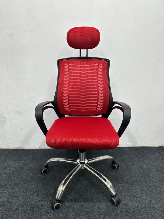 (FP-M-23-) Executive office chair / original China V-mash Black /1 years warranty/with Headrest Chair-good quality