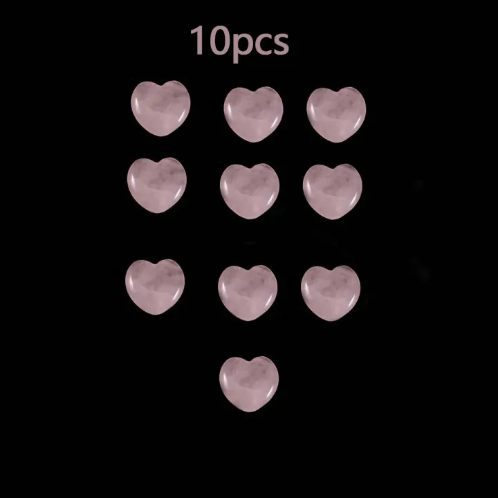 10/20/30PCS%20Rose%20Quartz%20Heart%20Natural%20Crystal%20Polished%20Stones%20Healing%20Stone%20Gravel%20Specimen%20Valentine%20%20For%20Women%20-%20Image%207