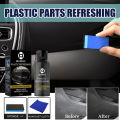 30/50ML Plastics Restorer For Cars Protectant Cleaning For Cars Truck Motorcycle Exterior Polishing & Scratch Remover Refurbish. 