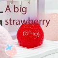 Hot Small and Big Simulation Strawberry Decompression Fidgets Toy Squishy Toy Squeeze Soft Feeling Fruit Toy Creative . 