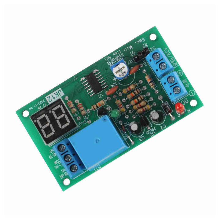 DC12V LED Display Countdown Timing Timer Delay Turn OFF Relay Switch ...