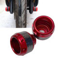 2Pcs Universal Motorcycle Wheel Protection Crash Pad Motorbike Crash Protectors Alloy Motocross Falling Front Fork Slider Cups. 