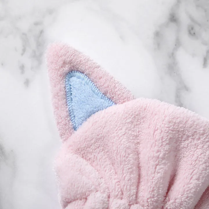 Cute%20Cat%20Microfiber%20Hair-drying%20Towel%20Bath%20Cap%20Strong%20Absorbing%20Drying%20Long%20Soft%20Special%20Dry%20Hair%20Cap%20Towel%20with%20Coral%20Velvet%20-%20Image%206
