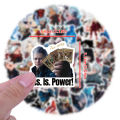 60Pcs  Cartoon Devil May Cry Stickers DIY Stickers Scrapbooking Phone Luggage Skateboard Waterproof Graffiti Decals. 