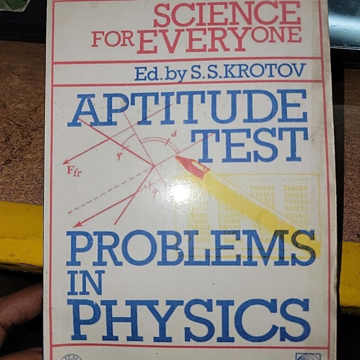 Aptitude Test Problems in Physics By S.S. Krotov