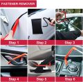 21/18PCS Car Door Tool Kit Inflatable Air Pump Auto Window Door Open Fixing Gripper Tools Long Reach Kits with Carrying Bag. 