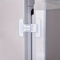 1pc Refrigerator Anti Opening Safety Lock,Refrigerator Door Fixing Buckle, Refrigerator Door Closer,Water Dispenser Safety Lock. 