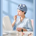 Little Monster Hair Drying Cap Quick Dry Hair Wash Hair Wipe Tower Super Absorbent Cute Towel Hair Wrapper for Ladies. 
