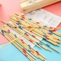 Pack of 25 - Mikado Wooden Picks Up Sticks With Box, Pick Up Sticks Interactive Table Game For Kids. 