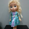 (B). Disney Frozen Snow Glow Elsa Doll Sings "Let it Go" Lights Up 13". 