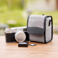JJC Mirrorless Camera Pouch Case for  A6700 A6600 A6500 A6400 A6300 A6100 A6000 ZV1F ZV-1 ZV-E10 Ricoh GR3 HDF GR IIIx GRIII. 