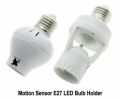 infrared motion sensor E27 LED bulb holder. 