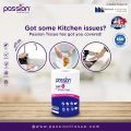 Passion Prime 2 Ply Kitchen Towel Roll 100 Sheets - 1 Roll Pack. 
