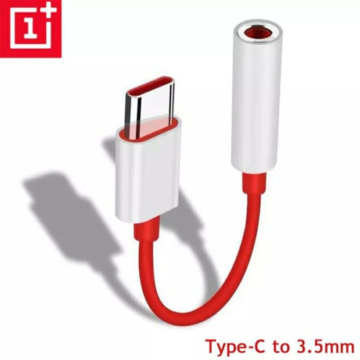 Oneplus Original Earphone Jack Adapter Type C To Headphone