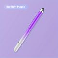 1pc 2-in-1 Universal Gradient Stylus Pen for Smartphones, Tablets, and iPads - Perfect for Android & iOS!. 