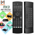 MRSVI Air Mouse Remote Control MX3 Voice Backlit 2.4G RF Wireless Keyboard For Android TV Box X96 Mini H96 MAX for Smart TV. 