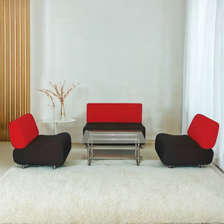 2+2+1 Seater Arm Less SofasArtificial Leather Sofas 5 Seats - For Home/ Office Sofas Finest quality imported accessories ensure the strong structure