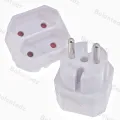 European Conversion Plug 2Pin 4.8mm Plug turn 4.0mm 2 Hole EU Socket Power Distribution Adapter Plug White 16A 250V. 