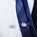 Magnetic Tie Clip Anti-wrinkle and Traceless Magnetic Tie Buckle Fixed Magnetic Tie Clip. 
