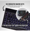 Corsair K55 RGB Gaming Keyboard. 