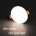Frameless ICE SMD Slim Round Recessed Mounted Aluminum 10W 18W 24W 36W LED Panel CE Office Ceiling Light. 