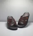 Clarks|Medicated slippers for mens|Upper Geniune leather|PU medicted sole|Washable and comfortable|Cros patti design. 