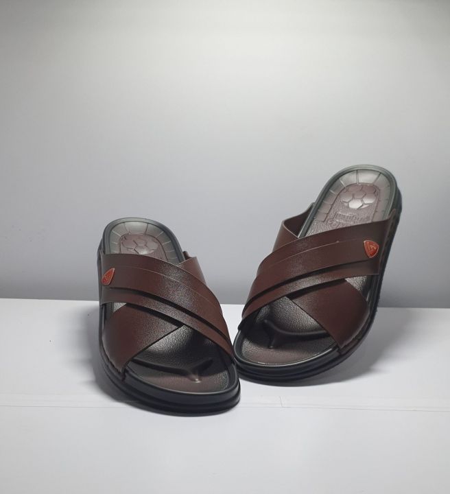 Clarks|Medicated slippers for mens|Upper Geniune leather|PU medicted sole|Washable and comfortable|Cros patti design