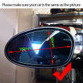 for BMW Z4 E85 E86 E82 E88 E90 E91 E92 E93 Pre-LCI E46-M3 Left or Right Side Blue Heated Wing Mirror Glass Wide Rearview Mirror. 