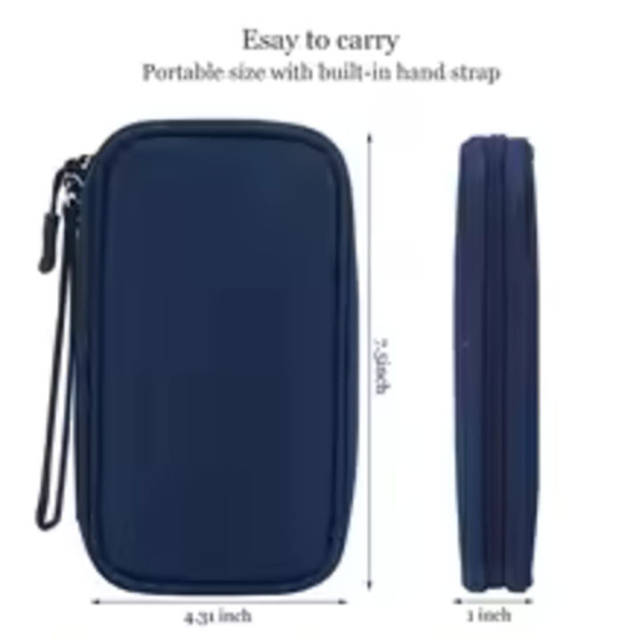 1PCS%20Grey/Black/Pink/Navy%20NEW%20Travel%20Organizer%20Bag%20Cable%20Storage%20Organizers%20Pouch%20Carry%20Case%20Portable%20Double%20Layers%20Storage%20Bags%20-%20Image%202