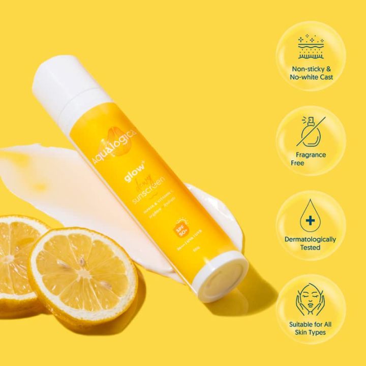 Aqualogica%20Glow+%20Dewy%20Sunscreen%20SPF%2050%20PA+++%20For%20UVA/B%20&%20Blue%20Light%20Protection,%20for%20Glowing%20&%20Well%20Protected%20Skin,%20Cream,%2050%20g%20-%20Image%202