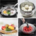 Vegetable Steamer Basket Stainless Steel Collapsible Steamer. 