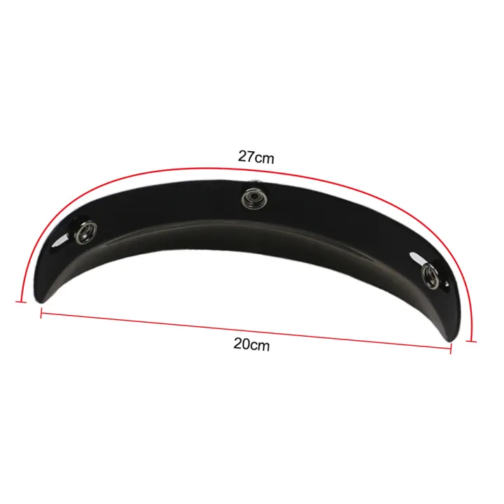 Universal%20Black%203-Snap%20Motorcycle%20Helmet%20Peak%20Lens%20Open%20Face%20Sun%20Shade%20Visor%20Shield%20-%20Image%206