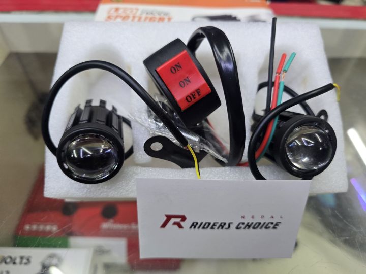 LED FOCUS LIGHT SET FOR BIKE, CAR AND SCOOTERS | Daraz.com.np