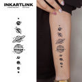 Planets temporary tattoo sticker, waterproof magic tattoo, lasts to 15 days fake tattoo, semi permanent tattoo. 
