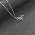 Artist Singer Michael BAD Necklace Rock Roll Everlasting Jackson Classic MJ Pendant Hot Charm Punk Cosplay Accessories Fans . 