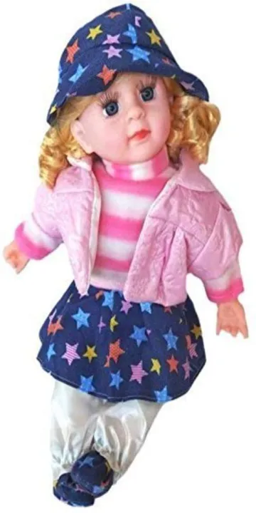 Doll%20Musical%20Rhyming%20Babydoll%20Big%20Stroller%20Dolls,%20Laughing%20Singing%20Soft%20Push%20Stuffed%20Talking%20/Silicone%20Princess%20Indoor%20Outdoor%20-%20Image%205
