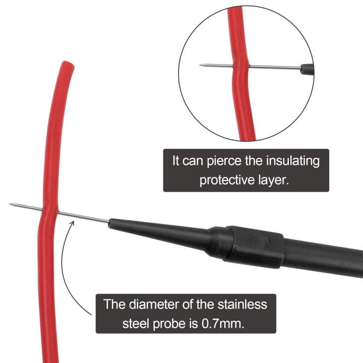 10Pcs%2030V%20Diagnostic%20Tools%20Multimeter%20Test%20Lead%20Extention%20Back%20Piercing%20Needle%20Tip%20Probes%20Car%20Automotive%20Test%20Probe%20Kit%200.7MM%20-%20Image%204
