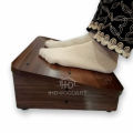 Footrest for Office & Home Under Desk Wooden Foot Rest Foot stool. 
